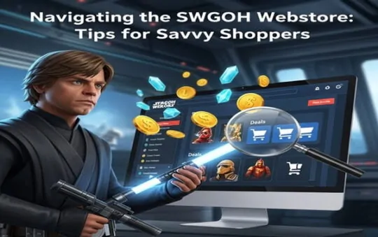Navigating the SWGOH Webstore: Tips for Savvy Shoppers