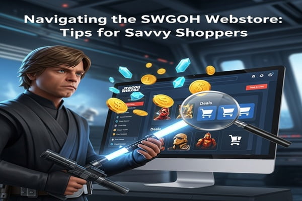 Navigating the SWGOH Webstore: Tips for Savvy Shoppers