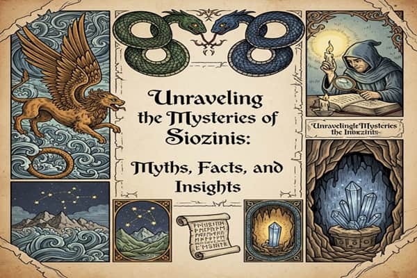 Unraveling the Mysteries of Siozinis: Myths, Facts, and Insights